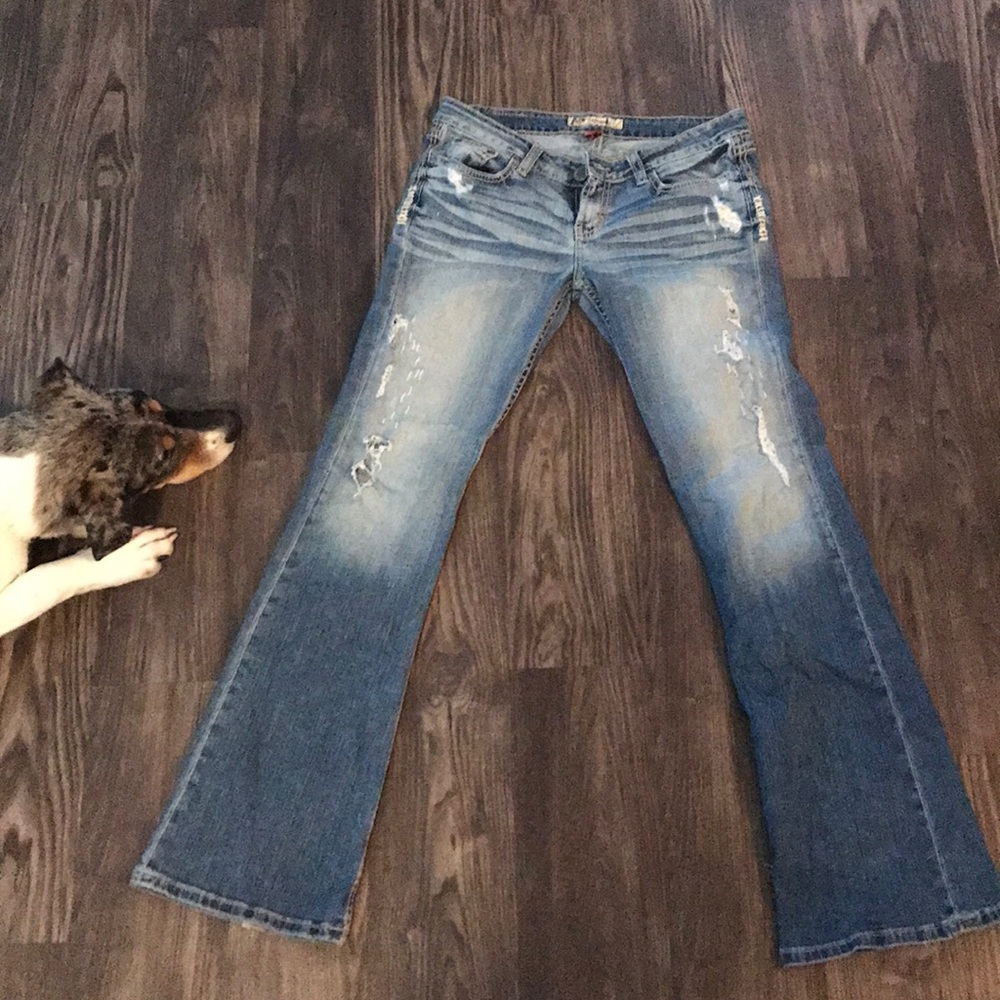 BKE Sabrina Stretch Jeans (puppy not included) 🙃